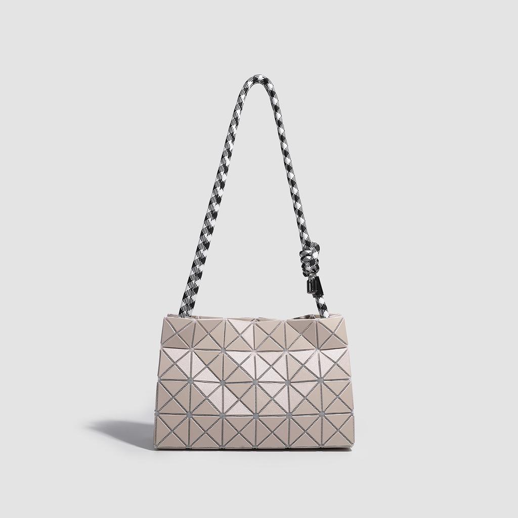 Neue kleine frische und einfache Damentasche lässige Umhängetasche Geldbeutel Sommer Rautenmuster schräg übertragbare Tasche