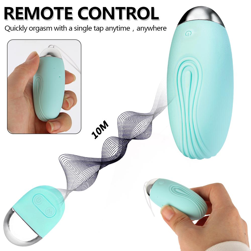 10 Frequency Wireless Remote Control G-spot Vibrators USB Charging Clitoris Stimulate Jump Egg Vibrator Sex Toys For Women
