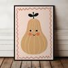 Poster for a Child Zucchini Pumpkin