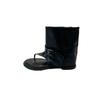 2025 new sweet cool round head personality toe square heel cool boots herringbone Roman sandals women's design boots