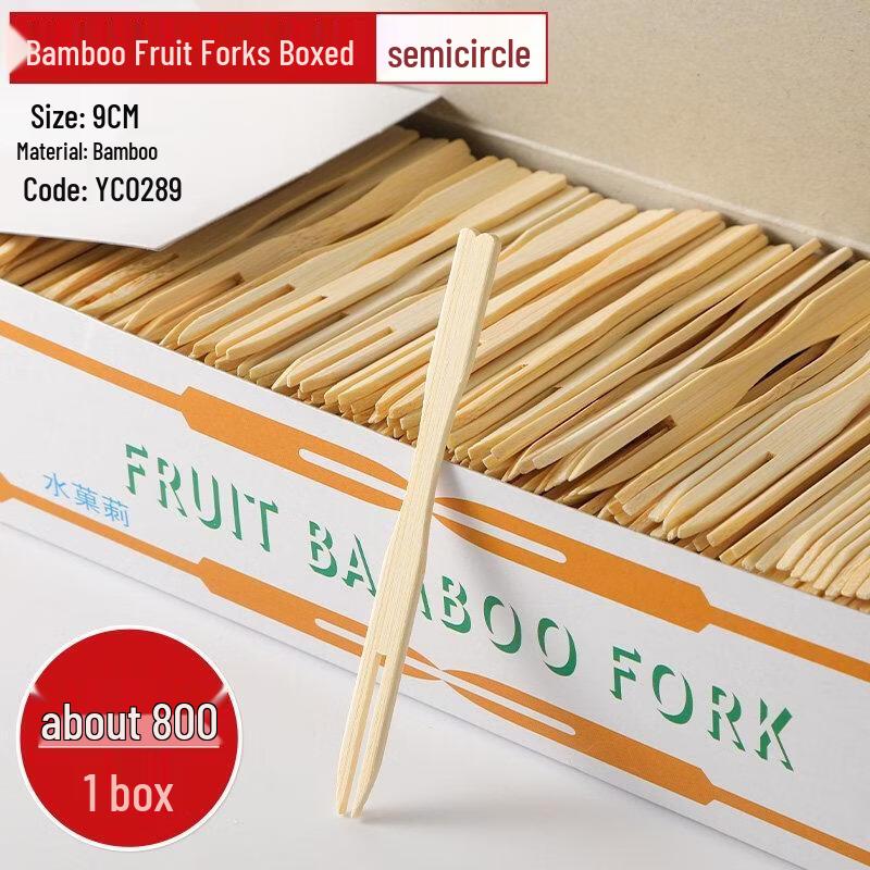 HANDUNYOU Disposable Fruit Forks