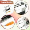 Clay Machine Presser Effortless Delicate Hand Crank DIY Portable for Craft Projects Uniform