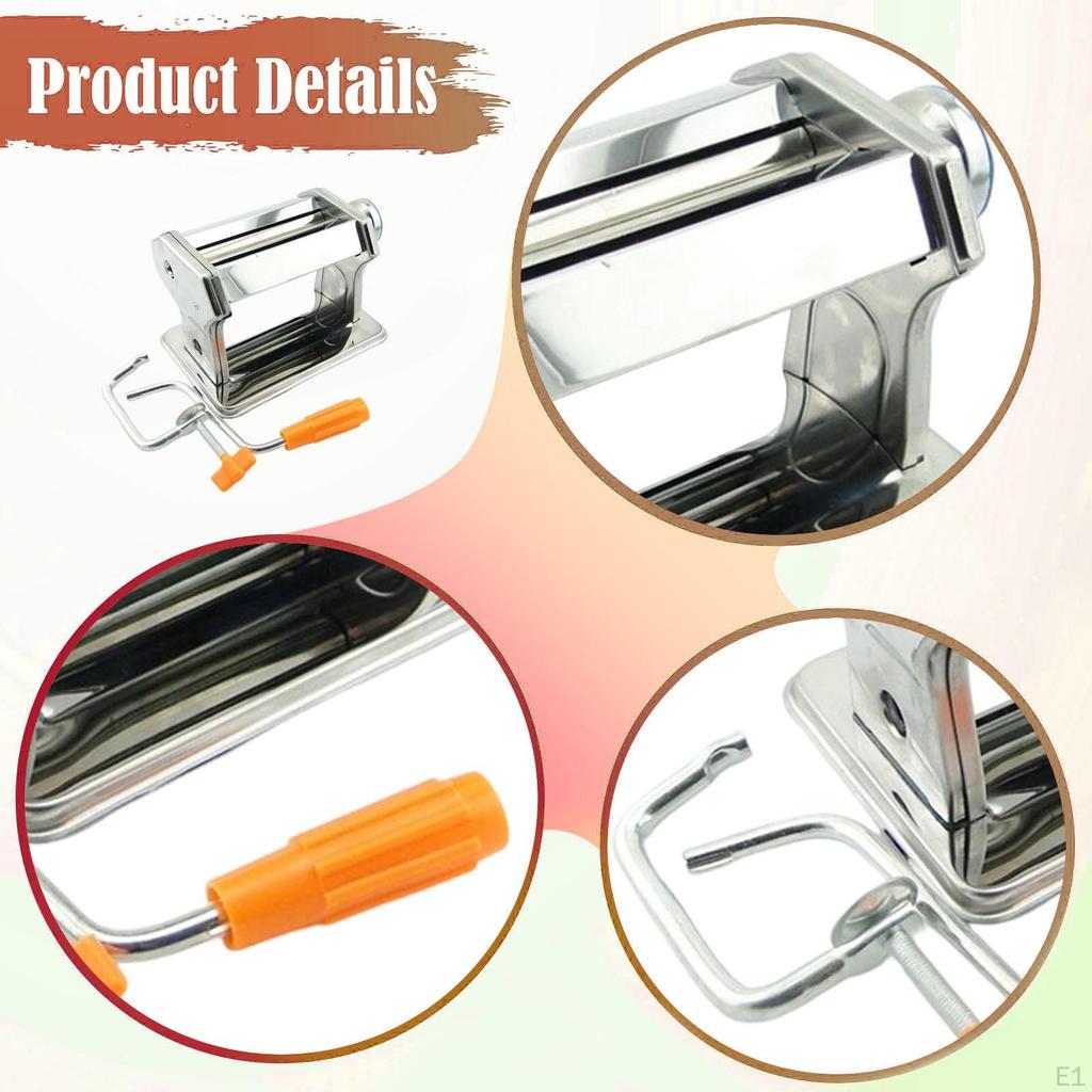 Clay Machine Presser Effortless Delicate Hand Crank DIY Portable for Craft Projects Uniform