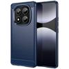 For Xiaomi Redmi Note 14 Pro 4G Case Protective Phone Cover Carbon Fiber Texture Brushed
