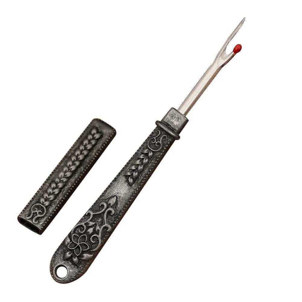 Exquisite Retro Needlework Sewing Seam Ripper Embroidery Cross Stitch DIY Sewing Tools Accessories Picking Thread Remover