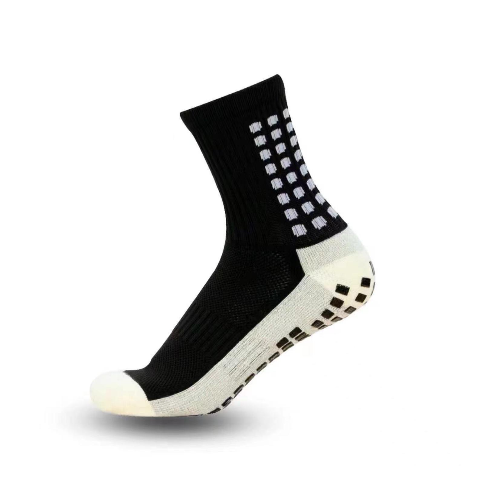 Men s And Women s Dispensing - Football Socks Mid-tube Socks Square Friction Film Thickened Towel Bottom Football Socks One Size