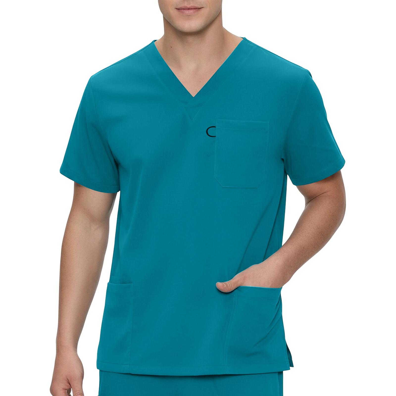 Men s Summer Short-Sleeve Top Men s Casual Fashion Textured Short-Sleeve Top XL