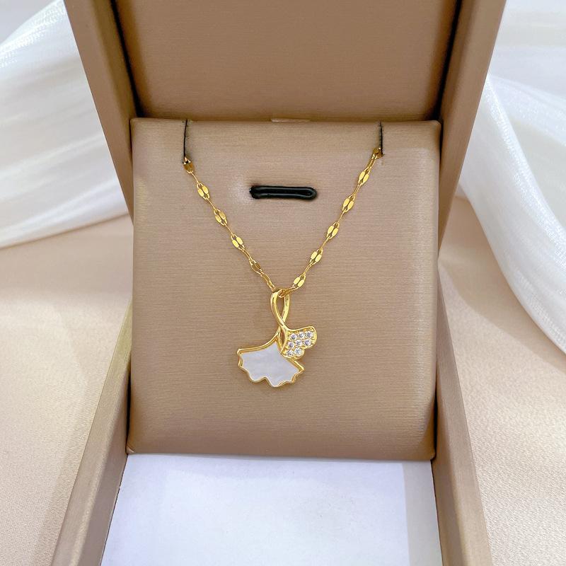 Collier à la mode pour femmes, en cuivre, Micro incrusté, en acier, Simple, maille rouge, chaîne de collier exquise