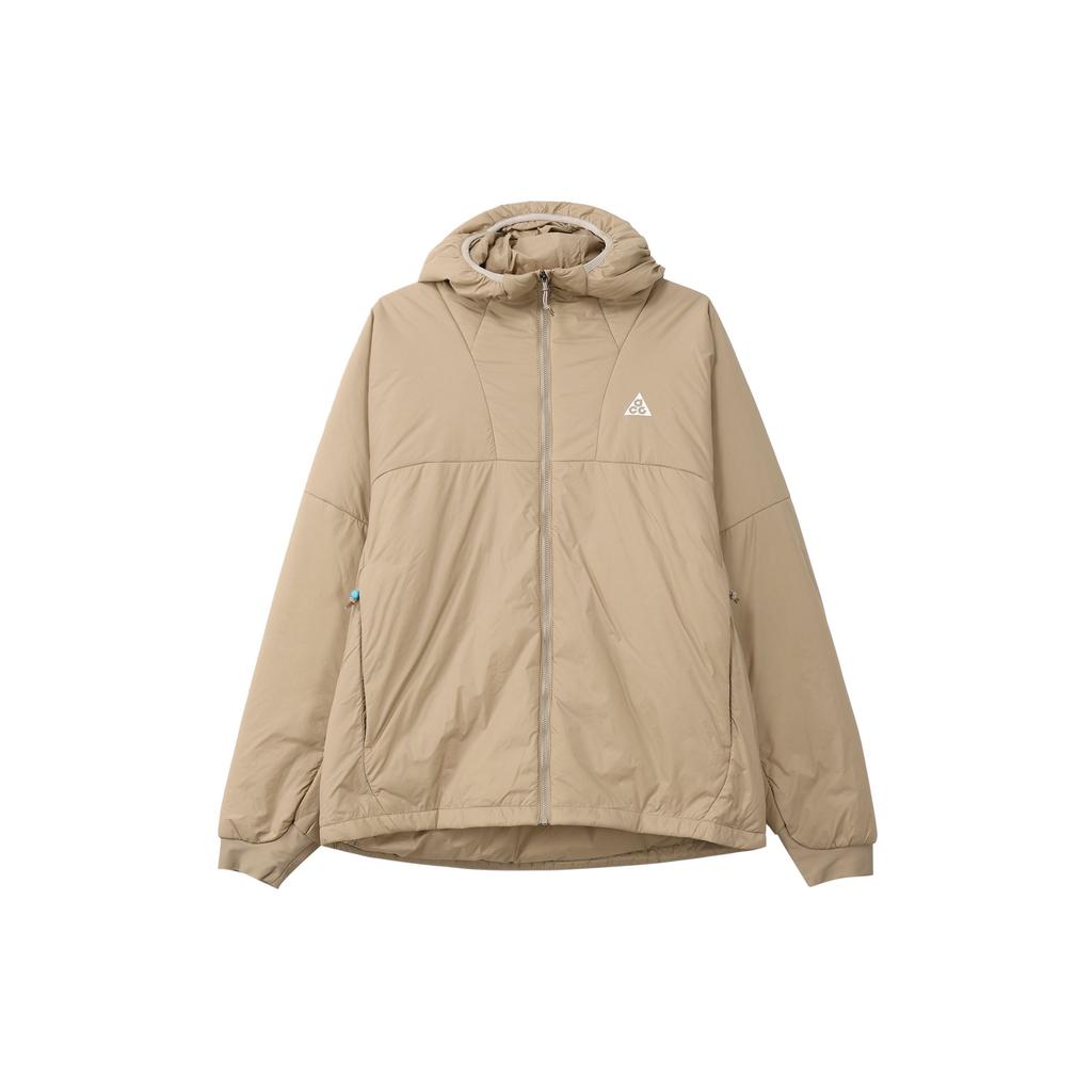 Nike ACG Therma-FIT ADV Rope De Dope Solid Logo Warm Zip Hoodie Men Outerwear Khaki DV0364-247