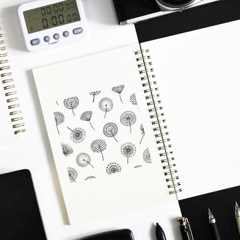 Dandelions Clear Silicone Stamp for DIY Invitation Card Scrapbooking Paper Craft Rubber Stamp Handmade Journaling Supply