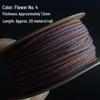 Multi-Color Hand-Twisted Cotton Rope for Beading and DIY Projects
