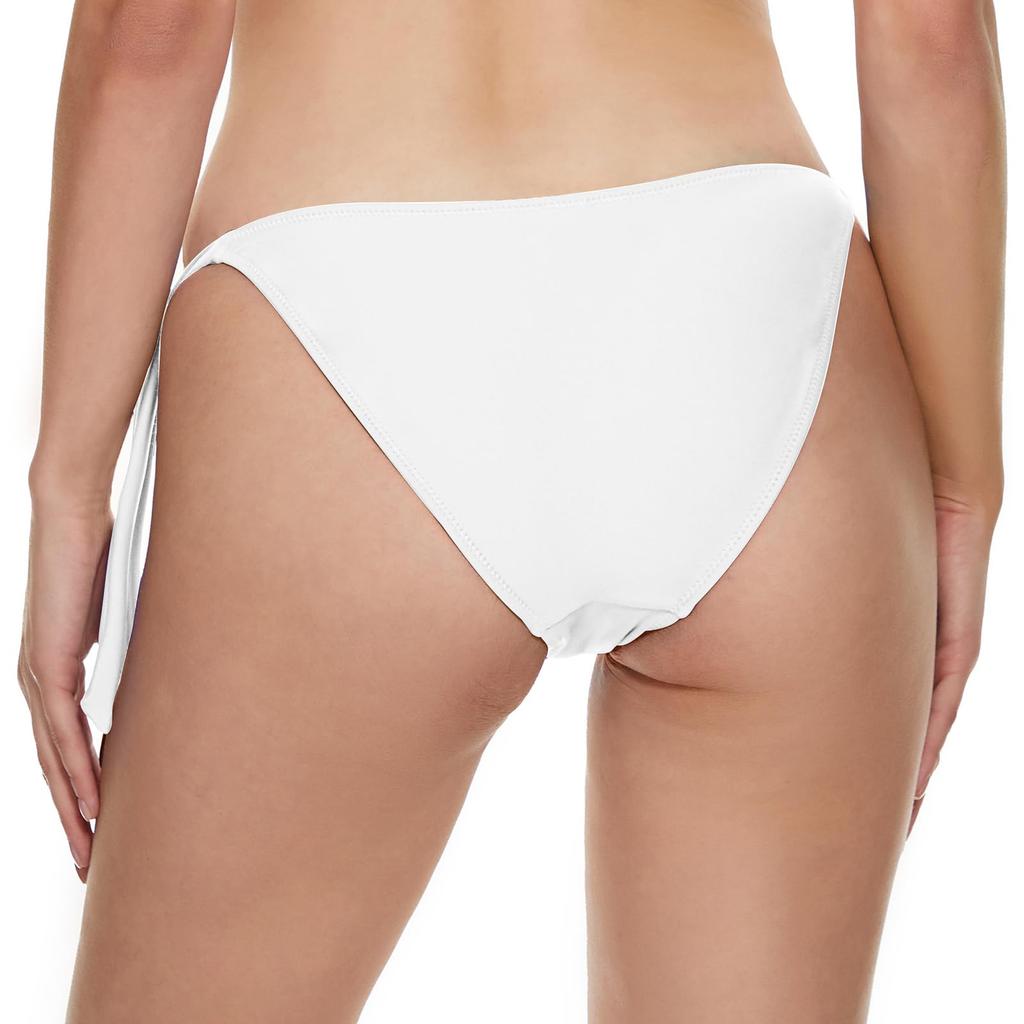 Women's Swimming Bottoms, High Waist, Vintage Basic , Full Coverage Bikini Split Swimsuit Briefs Swimming Trunk