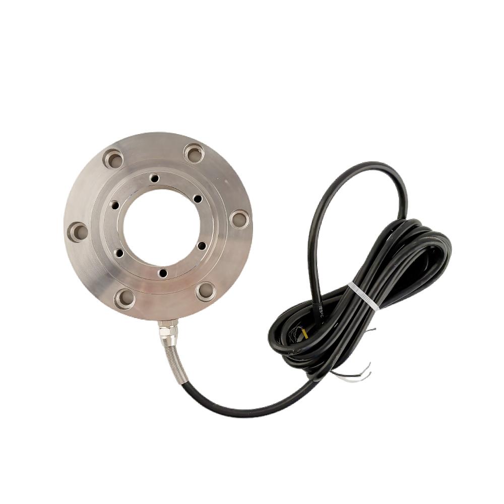 Annular Compression Load Cell Low Profile Pancake Sensor for Material Testing Machine Assembly Lines 4.Compatible with