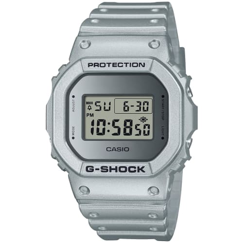

Мужские часы Casio G-Shock DW-5600FF-8JF Серия Забытое будущее, Серебристые