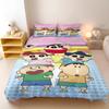 Crayon Shin-chan Children's Bedroom 3-Piece Duvet Cover Set Printed Home Co-Branded Mattress Bedding Set