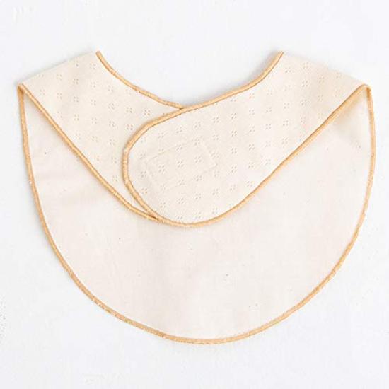pompkins BABY Organic Cotton Dog Mini Drool Made in Japan Y-1234 100% [Rabbit, Bear, Series] Bib, Bib, (Dog (Striped))