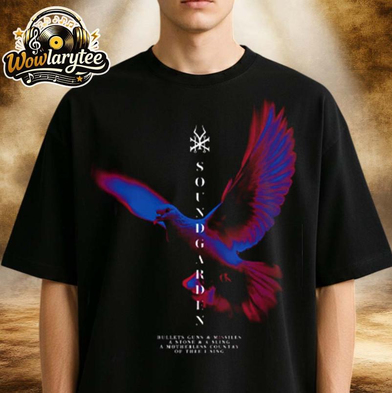Soundgarden Голубь Все размеры S-5XL Унисекс Футболка XXXXL