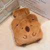 Capybara Plush Hand Warmer & Hot Water Bottle for Abdomen Compress