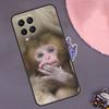 Cute Baby Monkey Animal Case For Samsung Galaxy M13 M33 M53 M20 M30s M31s M12 M32 M52 M11 M21 M51 M14 M34 M54 M55