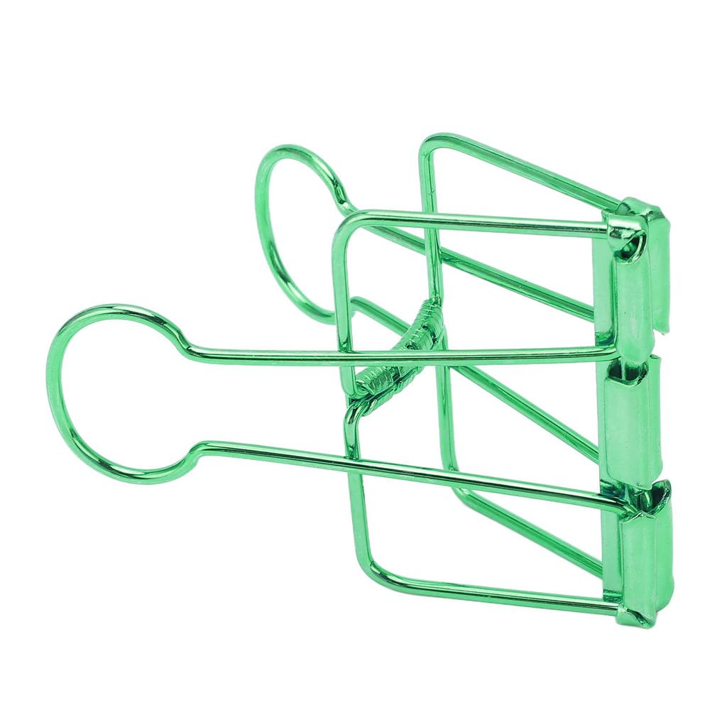 51mm 30pcs Clips Strong Clamping Force Metal Hollow Tail Clips Clips Paper Clamps for Document