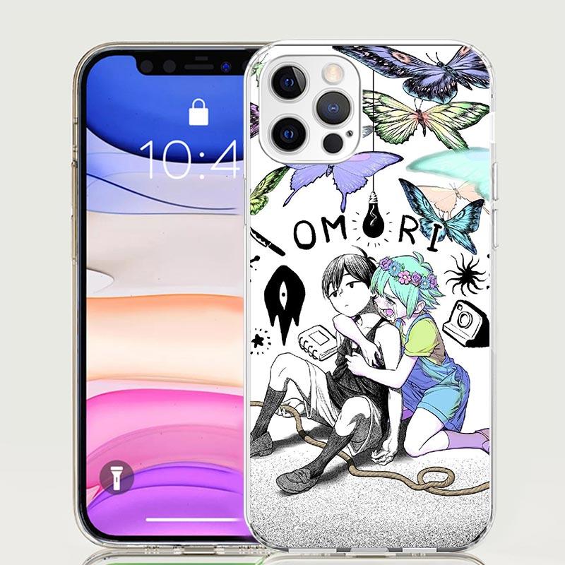 Game O-Omori Cartoon Phone Case For iPhone 17 Air 16 15 Plus 11 14 Pro Max 13 Mini 12 7 8 + SE Pattern Art Customized Cover 17 A