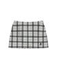 REST&RECREATION Rr Check Mini Skirt - Ivory