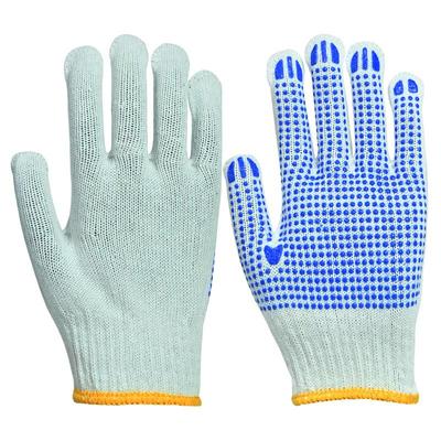 Dotted Anti-Slip Work Gloves - Sweat-Absorbent, Wear-Resistant Construction Gloves