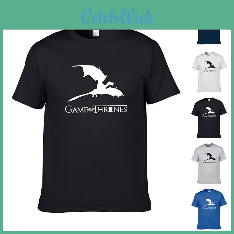 Game Of Thrones Mother Of Dragons Men Adult Short Sleeve T Shirt Soft Cotton Blend