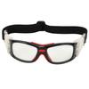 Teenager Adult Basketball Glasses Anticollision AntiImpact Outdoor Sport Safety Goggles(black )
