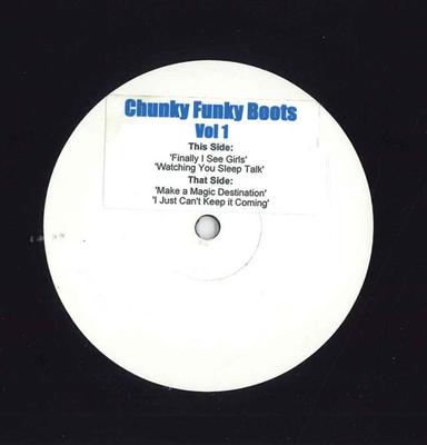 Płyta 12-calowa RÓŻNI WYKONAWCY  Chunky Funky Boots Vol 1 CFB001 CF BOOTS 2006 UK Dance  Electronica Używana