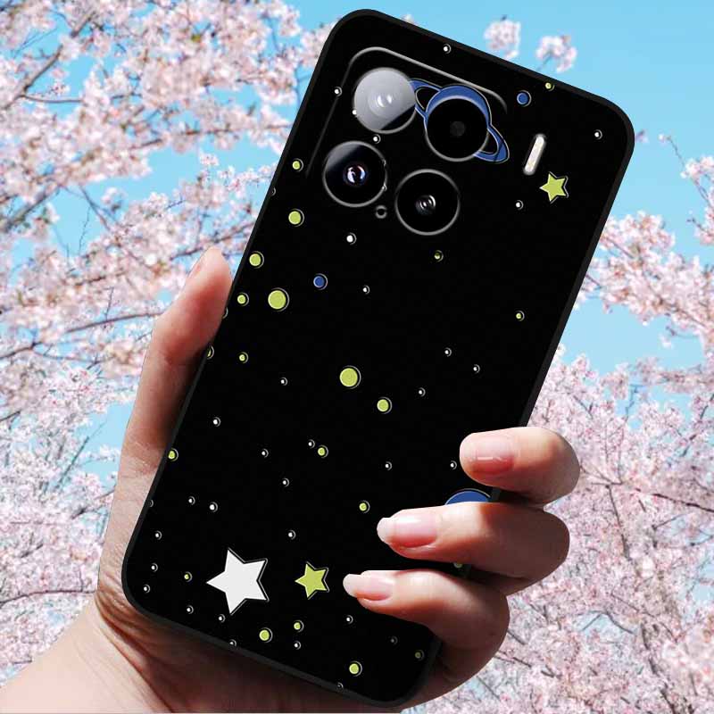 For Xiaomi 15 Pro 5G 6.73"Cases 3D Relief Soft Silicone Cover Retro Embossed for Xiaomi 15 5G Phone Mi 15pro 15 3D Soft TPU Case