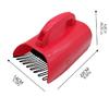 Rastrello Pettine Raccogli Frutti di Bosco, Paletta Raccogli Mirtilli in Plastica, Strumento Raccogli Frutta, Rastrello Paletta per Mirtilli, Strumento Raccoglitore di Frutti di Bosco Portatile