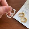 Simple Geometric Twist Earrings Female Fashionable Temperament Creative Ear Buckle Niche Design Earrings Affordable Dainty Earrings Daily Wear