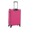 Set of 3 Ultra-light Soft Suitcases Lys Paris 1973/3 - Fushia