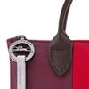 Longchamp Replay Brand Logo Patch Lambskin Crossbody Shoulder Handbag Women handbag Deep-Purple 10294HGB061