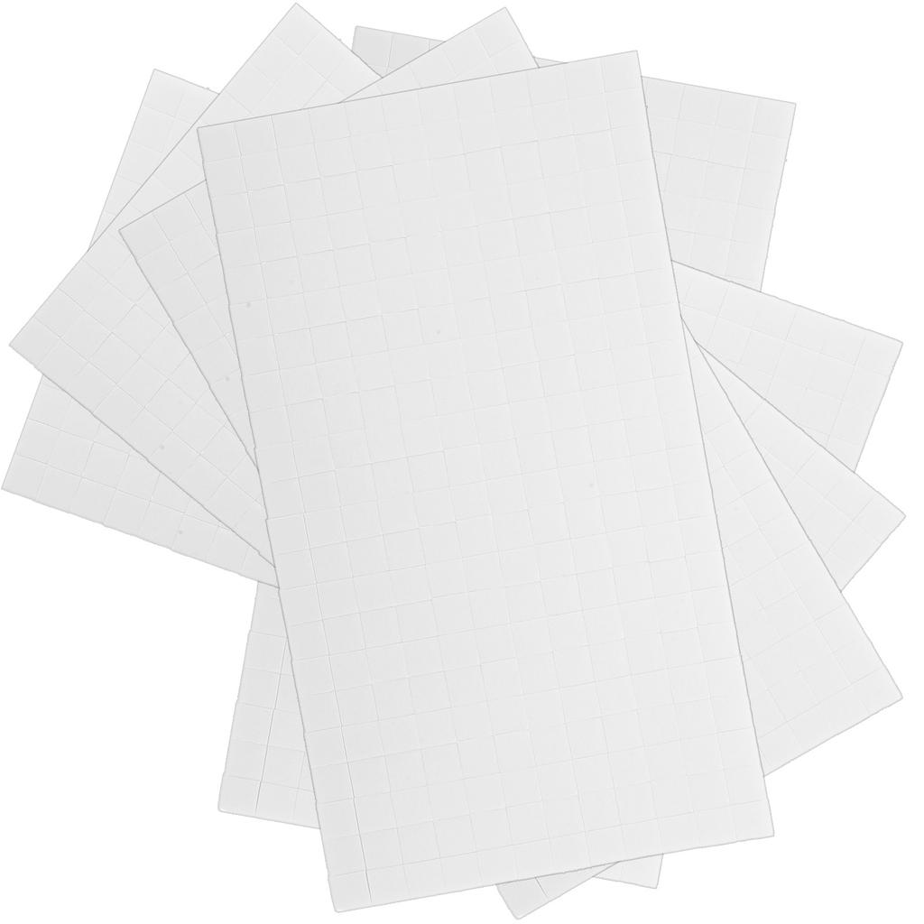 5 Sheets Double Adhesive Foam Squares for DIY Projects Card Making Scrapbook Decoration Craft Tools Foam Squares