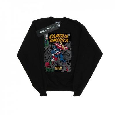 Boys Captain America Album Issue Cover Sweatshirt