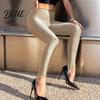 Women Leggings Elastic High Waist Glitter Design Long Pants Slim Fit Hip Lift Yoga Stretchy Bodycon