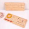 With Scale Wooden Bead Board Eco-Friendly Bracelet Beading Boards Jewelry Making Tray  Crafts DIY