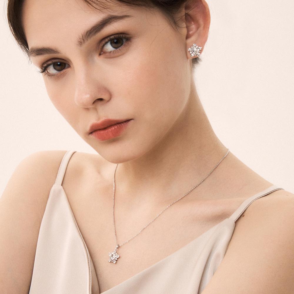 Westisland Flora Necklace & Earring Set_Wi9051131