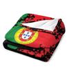 Portugal Souvenir Landmark, Portugal Flag Travel Throw Blanket Large Blanket Wednesday Soft Big Blanket Designer Blankets