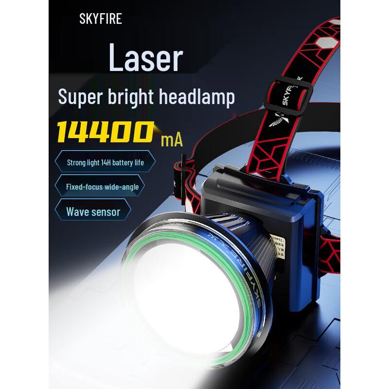 

SkyFire Ultra-Bright Rechargeable LED Headlamp