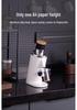 Kajia DF54P Professional Home Coffee Grinder - Golden Cup Flat Burr, Single Dose, Italian Hand Drip.