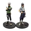 Naruto Anime Series Pvc Action Figures Kakashi Sasuke Desk Toy Collectibles