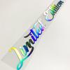 Limited Edition Car Windshield Stickers Auto Windscreen Side Window Waterproof Decor Decals Rainbow Colors Hologram Sticker