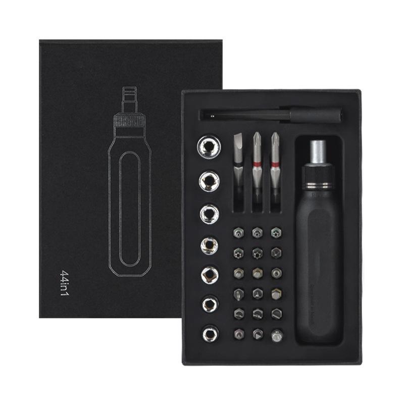 Precision Ratchet Screwdriver Set Magnetic Bit Socket Tool Kit for Phone Laptop Disassembly Home Repair Hand Tool Set