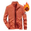 Lamb Fleece Men's Coat with Thickened Fleece Fleece Cardigan Jacket, Outdoor Fleece