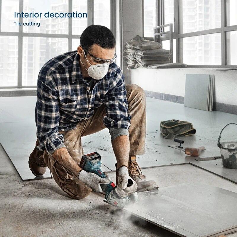 Bosch GWS 180 Professional Brushless Angle Grinder Multifunctional Grinder Polisher Cordless Cutting Machine 11000RPM Power Tool  NO Battery