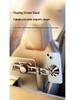 Foldable Magnetic Car Phone Holder with Rotating Metal Dashboard Mount