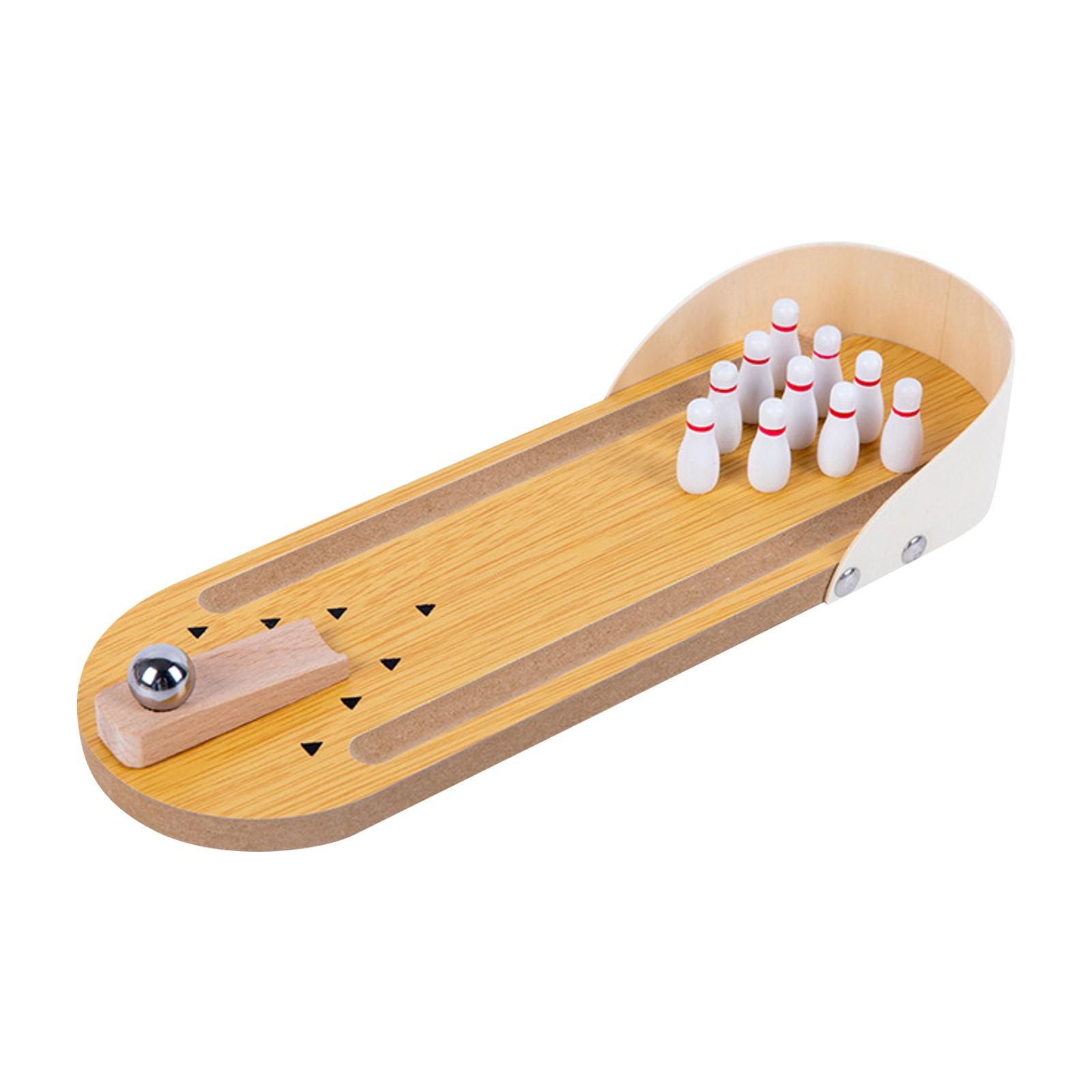 

Bowling Set Table Top Bowling Game Elephant Gifts For Men Desk Games Adults One Size белый